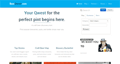 Desktop Screenshot of beerqwest.com